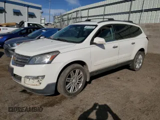 2014 Chevrolet Traverse LT with VIN 1GNKRGKD9EJ153461, listed as a Copart auction lot 48735485 with 169,590 mi miles and Salvage Title. Bid and sale history available at carsss.com. Image 1.