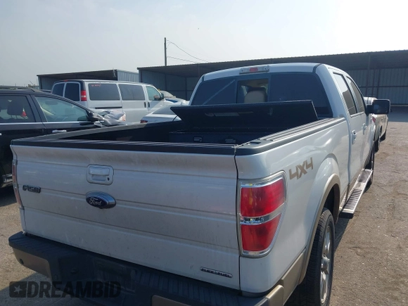 2012 Ford F-150 XL with VIN 1FTFW1EF1CFA70250, listed as a IAAI auction lot 42312585 with 334,089 mi miles and . Bid and sale history available at DreamBid. Image 4.
