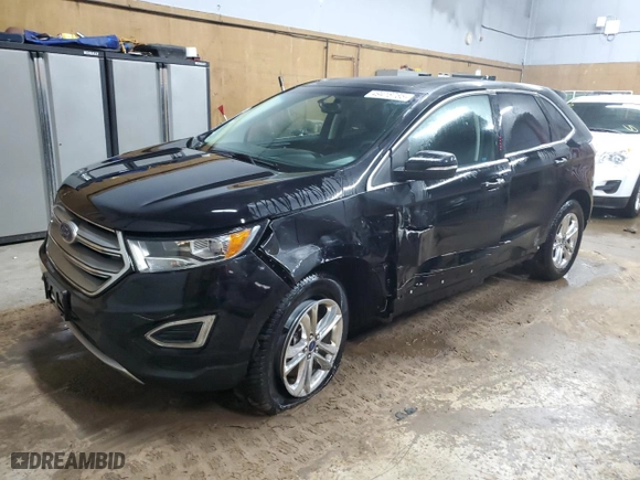 2016 Ford Edge SEL with VIN 2FMPK4J90GBC05674, listed as a Copart auction lot 49418765 with 91,023 mi miles and Clean Title. Bid and sale history available at carsss.com. Image 1.