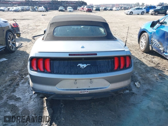 2022 Ford Mustang EcoBoost with VIN 1FATP8UH7N5105674, listed as a IAAI auction lot 41487698 with 64,043 mi miles. Bid and sale history available at carsss.com. Image 16.