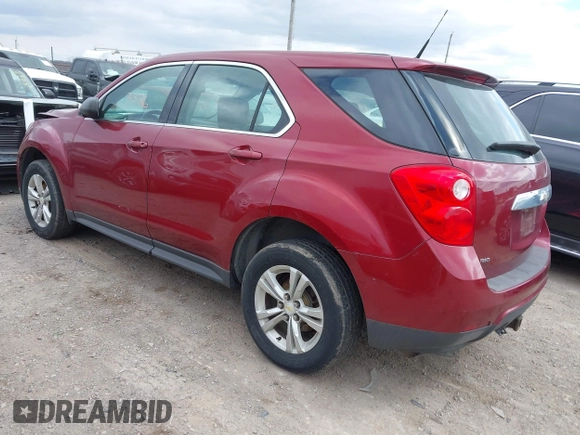 2010 Chevrolet Equinox LS with VIN 2CNFLCEW9A6351106, listed as a IAAI auction lot 41833336 with 99,890 mi miles. Bid and sale history available at carsss.com. Image 3.