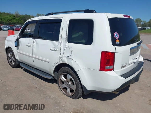 2013 Honda Pilot EX-L with VIN 5FNYF4H64DB036881, listed as a IAAI auction lot 41975835 with 115,539 mi miles and . Bid and sale history available at carsss.com. Image 3.