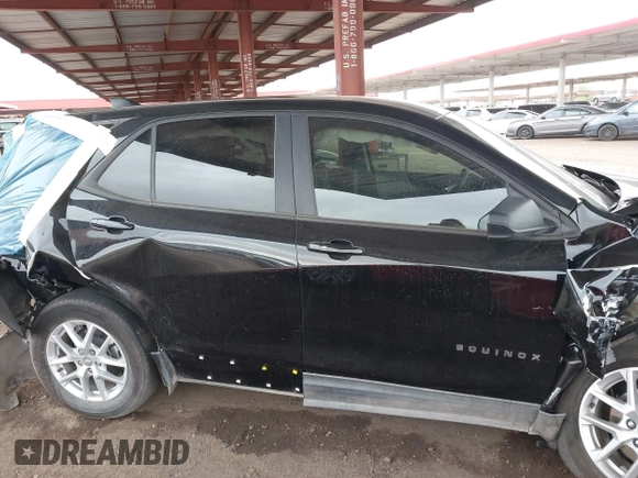 2024 Chevrolet Equinox LS with VIN 3GNAXHEG1RL142689, listed as a IAAI auction lot 41797893 with 13,335 mi miles and . Bid and sale history available at DreamBid. Image 13.