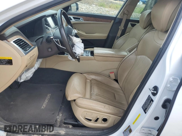 2015 Hyundai Genesis 5.0L with VIN KMHGN4JF5FU053297, listed as a Copart auction lot 71591294 with 127,047 mi miles and Salvage Title. Bid and sale history available at carsss.com. Image 7.