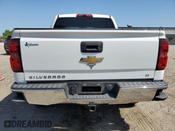 2014 Chevrolet Silverado 1500 LT with VIN 3GCPCREC1EG205066, listed as a Copart auction lot 52369795 with 183,283 mi miles and Salvage Title. Bid and sale history available at DreamBid. Image 6.