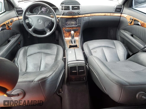 2004 Mercedes-Benz E-Class 5.0L with VIN WDBUF70J44A547062, listed as a Copart auction lot 47140005 with 0 mi miles and Clean Title. Bid and sale history available at carsss.com. Image 8.