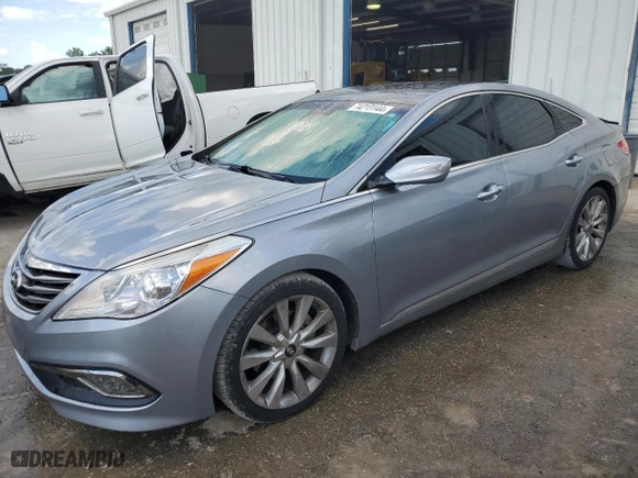 2016 Hyundai Azera Limited with VIN KMHFH4JGXGA513455, listed as a Copart auction lot 74213144 with 156,300 mi miles and Salvage Title. Bid and sale history available at carsss.com. Image 1.