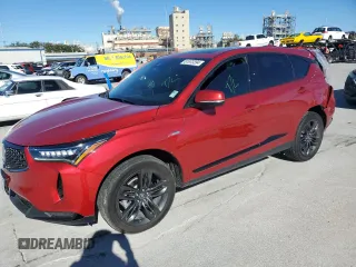 2022 Acura RDX w/A-Spec Package with VIN 5J8TC1H66NL001907, listed as a Copart auction lot 81973394 with 24,068 mi miles and Salvage Title. Bid and sale history available at carsss.com. Image 1.