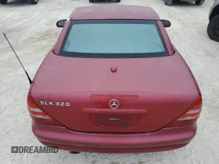 2001 Mercedes-Benz SLK-Class with VIN WDBKK65FX1F182919, listed as a Copart auction lot 76783614 with Not Provided miles and Non Repairable. Bid and sale history available at carsss.com. Image 10.