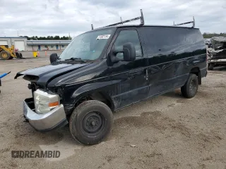 2013 Ford Econoline Cargo Commercial with VIN 1FTNE1EWXDDA41115, listed as a Copart auction lot 84083344 with 277,978 mi miles and Salvage title. Bid and sale history available at DreamBid. Image 1.