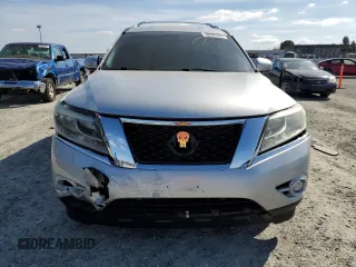 2014 Nissan Pathfinder Platinum with VIN 5N1AR2MM0EC619184, listed as a Copart auction lot 50825225 with 78,287 mi miles and Salvage Title. Bid and sale history available at carsss.com. Image 5.