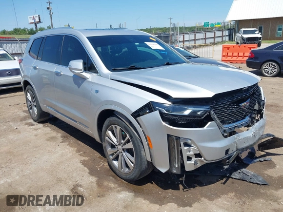 2020 Cadillac XT6 FWD Premium Luxury with VIN 1GYKPCRS1LZ188645, listed as a IAAI auction lot 40128169 with 39,957 mi miles. Bid and sale history available at carsss.com. Image 1.