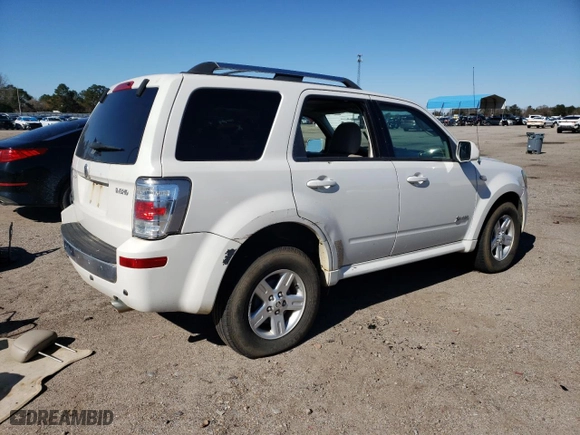 2009 Mercury Mariner Hybrid with VIN 4M2CU29369KJ21301, listed as a Copart auction lot 89171825 with 207,355 mi miles and Salvage Title. Bid and sale history available at carsss.com. Image 3.