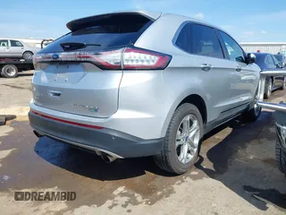 2017 Ford Edge Titanium with VIN 2FMPK4K93HBB89924, listed as a IAAI auction lot 41901181 with 108,619 mi miles. Bid and sale history available at carsss.com. Image 4.