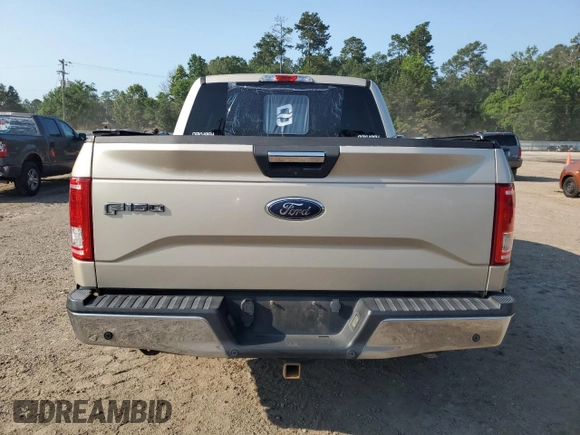 2017 Ford F-150 XL with VIN 1FTEW1CF0HKE04569, listed as a Copart auction lot 58719535 with 144,154 mi miles and Salvage title. Bid and sale history available at DreamBid. Image 6.