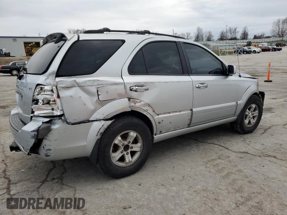 2007 Kia Sorento LX z VIN KNDJC736575715504, wystawiony jako Copart lot #87422664 z przebiegiem 223 225 mil mil oraz Szkoda całkowita • Salvage title. Historia ofert i sprzedaży dostępna na DreamBid. Obrazek 3.