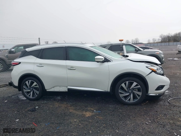 2016 Nissan Murano SV with VIN 5N1AZ2MG2GN171273, listed as a IAAI auction lot 41748919 with 558,639 mi miles. Bid and sale history available at carsss.com. Image 13.