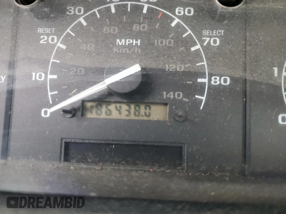 1995 Ford F-150 with VIN 1FTDF15Y6SLB57439, listed as a Copart auction lot 44136335 with 186,438 mi miles and Clean Title. Bid and sale history available at carsss.com. Image 9.