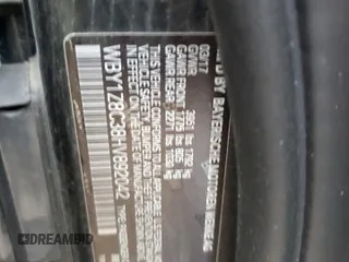 2017 BMW i3 with VIN WBY1Z8C38HV892042, listed as a Copart auction lot 75286944 with 73,573 mi miles and Salvage Title. Bid and sale history available at carsss.com. Image 12.