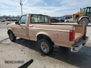 1995 Ford F-150 with VIN 1FTEF15N5SNA89147, listed as a Copart auction lot 41455575 with 101,178 mi miles and Salvage Title. Bid and sale history available at carsss.com. Image 2.