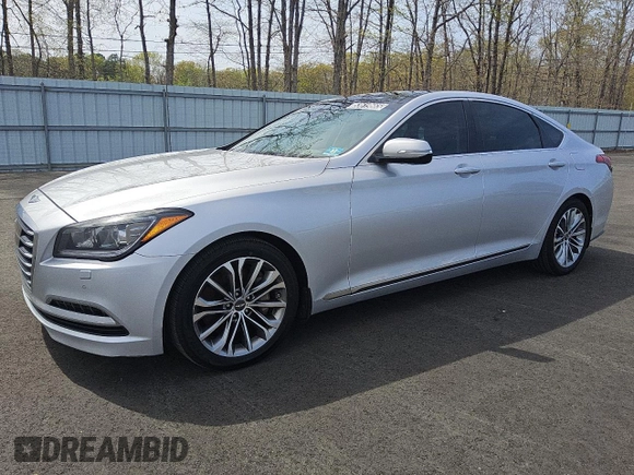 2015 Hyundai Genesis 3.8L z VIN KMHGN4JE5FU074903, wystawiony jako Copart lot #53619665 z przebiegiem 117 386 mil mil oraz Czysty tytuł • Clean title. Historia ofert i sprzedaży dostępna na DreamBid. Obrazek 1.