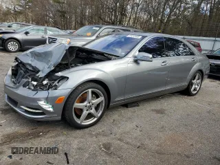 2011 Mercedes-Benz S-Class S 550 with VIN WDDNG7BB1BA381868, listed as a Copart auction lot 41412455 with 153,234 mi miles and Salvage Title. Bid and sale history available at carsss.com. Image 1.