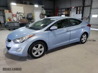 2013 Hyundai Elantra Limited with VIN KMHDH4AE9DU592262, listed as a Copart auction lot 51904215 with 115,947 mi miles and Salvage Title. Bid and sale history available at carsss.com. Image 1.