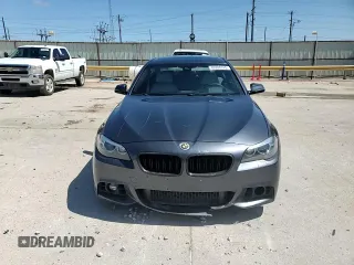2015 BMW 5 Series 550i with VIN WBAKN9C59FD961491, listed as a Copart auction lot 60208745 with 70,241 mi miles and Salvage title. Bid and sale history available at DreamBid. Image 13.