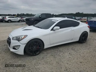 2015 Hyundai Genesis Coupe R-Spec with VIN KMHHU6KJ5FU122396, listed as a Copart auction lot 72291494 with 76,849 mi miles and Salvage title. Bid and sale history available at DreamBid. Image 1.