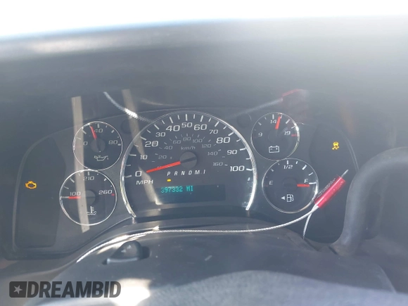 2014 Chevrolet Express Cargo Van with VIN 1GCWGFCAXE1205405, listed as a IAAI auction lot 41700218 with 397,332 mi miles. Bid and sale history available at carsss.com. Image 7.