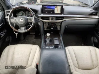 2019 Lexus LX with VIN JTJHY7AX8K4298371, listed as a Copart auction lot 37328133 with 35,571 mi miles. Bid and sale history available at carsss.com. Image 8.