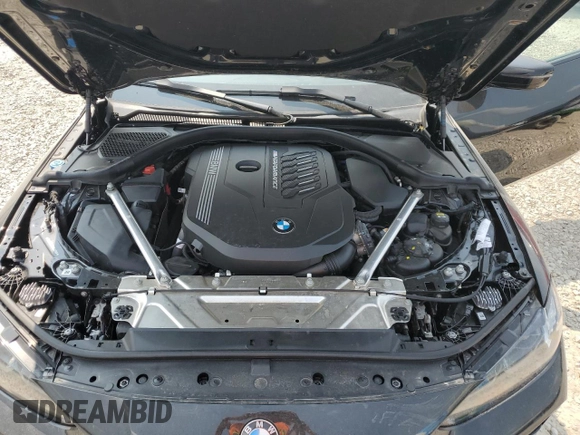2023 BMW 4 Series M440i xDrive with VIN WBA63AT02PCL52909, listed as a Copart auction lot 64222804 with 21,772 mi miles and Salvage Title. Bid and sale history available at carsss.com. Image 11.