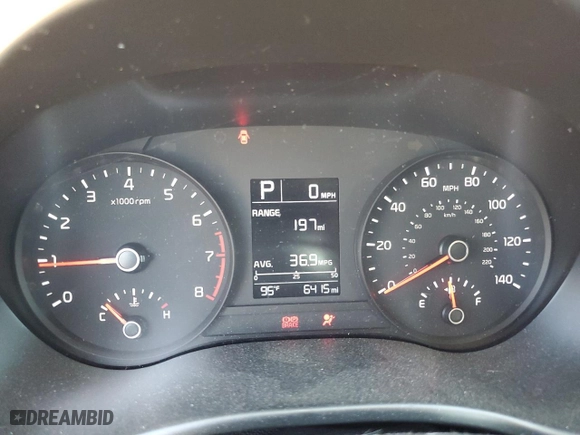 2023 Kia Rio S with VIN 3KPA24AD4PE525135, listed as a Copart auction lot 49104065 with 6,415 mi miles and Salvage Title. Bid and sale history available at carsss.com. Image 9.