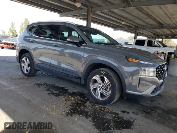 2023 Hyundai Santa Fe SEL with VIN 5NMS2DAJXPH539172, listed as a Copart auction lot 53161285 with 42,646 mi miles and Salvage Title. Bid and sale history available at DreamBid. Image 4.