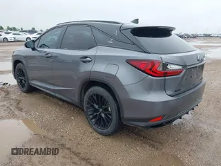 2022 Lexus RX 350 F Sport with VIN 2T2YZMDA8NC339715, listed as a IAAI auction lot 42156138 with 41,640 mi miles and . Bid and sale history available at DreamBid. Image 3.