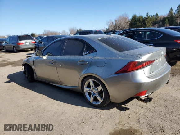 2018 Lexus IS with VIN JTHC81D27J5029389, listed as a Copart auction lot 49286785 with 0 mi miles and Salvage Title. Bid and sale history available at carsss.com. Image 2.