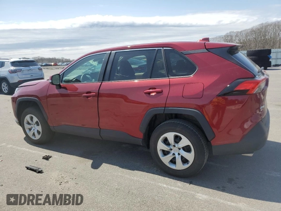 2023 Toyota RAV4 LE with VIN 2T3G1RFV8PW334205, listed as a Copart auction lot 52805105 with 48,564 mi miles and Clean Title. Bid and sale history available at carsss.com. Image 2.