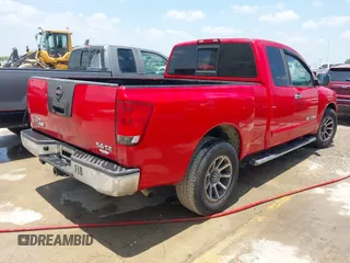 2007 Nissan Titan LE with VIN 1N6BA06A87N242731, listed as a IAAI auction lot 42441512 with 263,824 mi miles and . Bid and sale history available at DreamBid. Image 4.