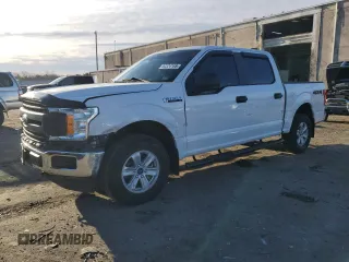 2019 Ford F-150 XL with VIN 1FTEW1EB7KFC23883, listed as a Copart auction lot 50324165 with 161,836 mi miles and Salvage Title. Bid and sale history available at carsss.com. Image 1.