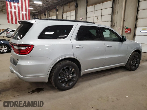 2024 Dodge Durango GT Plus with VIN 1C4RDJDG9RC140116, listed as a Copart auction lot 52917765 with 2,894 mi miles and Salvage title. Bid and sale history available at DreamBid. Image 3.