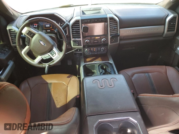 2020 Ford F-350 XL with VIN 1FT8W3DT0LED56110, listed as a Copart auction lot 48389875 with 148,604 mi miles and Salvage title. Bid and sale history available at DreamBid. Image 9.