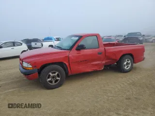 1998 Dodge Dakota SLT with VIN 1B7FL26X2WS706370, listed as a Copart auction lot 42569895 with 212,982 mi miles and Salvage Title. Bid and sale history available at DreamBid. Image 1.