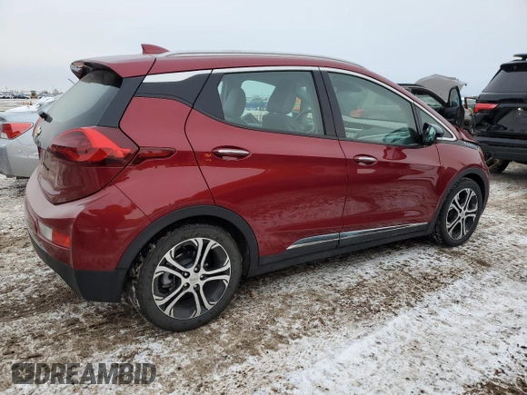 2020 Chevrolet Bolt EV Premier with VIN 1G1FZ6S07L4149480, listed as a Copart auction lot 45552255 with 9,049 mi miles and Salvage title. Bid and sale history available at DreamBid. Image 3.