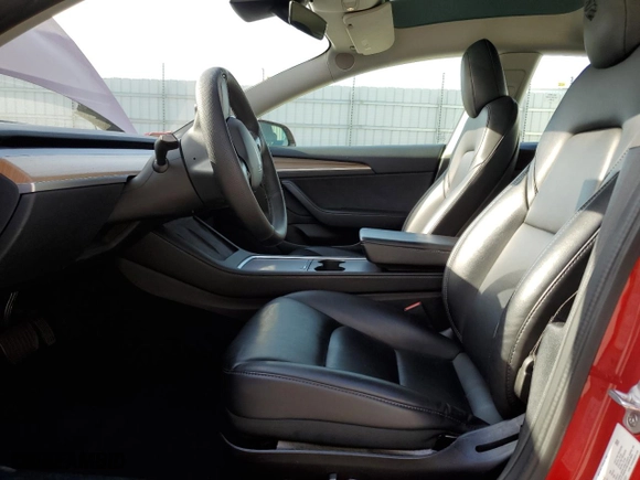 2022 Tesla Model 3 with VIN 5YJ3E1EAXNF286227, listed as a Copart auction lot 52244395 with 132,291 mi miles and Clean Title. Bid and sale history available at carsss.com. Image 7.