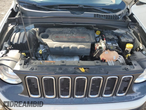 2017 Jeep Renegade Latitude z VIN ZACCJBBB7HPG28986, wystawiony jako Copart lot #55303055 z przebiegiem 40 839 mil mil oraz Szkoda całkowita • Salvage title. Historia ofert i sprzedaży dostępna na DreamBid. Obrazek 11.