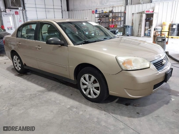 2007 Chevrolet Malibu LS w/2FL with VIN 1G1ZS58N07F278413, listed as a IAAI auction lot 41919973 with 156,592 mi miles. Bid and sale history available at carsss.com. Image 1.