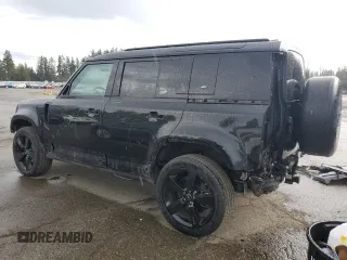 2020 Land Rover Defender HSE with VIN SALE9EEU6L2025605, listed as a Copart auction lot 50646375 with 37,846 mi miles and Salvage title. Bid and sale history available at DreamBid. Image 2.