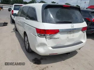 2015 Honda Odyssey EX-L z VIN 5FNRL5H60FB102770, wystawiony jako IAAI lot #42147486 z przebiegiem 160 958 mil mil oraz . Historia ofert i sprzedaży dostępna na DreamBid. Obrazek 3.