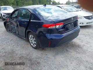 2024 Toyota Corolla LE with VIN 5YFB4MDE4RP174828, listed as a IAAI auction lot 42120859 with 25,941 mi miles. Bid and sale history available at carsss.com. Image 3.