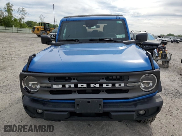 2023 Ford Bronco z VIN 1FMDE5BH7PLB11989, wystawiony jako Copart lot #58302125 z przebiegiem 25 526 mil mil oraz Szkoda całkowita • Salvage title. Historia ofert i sprzedaży dostępna na DreamBid. Obrazek 5.